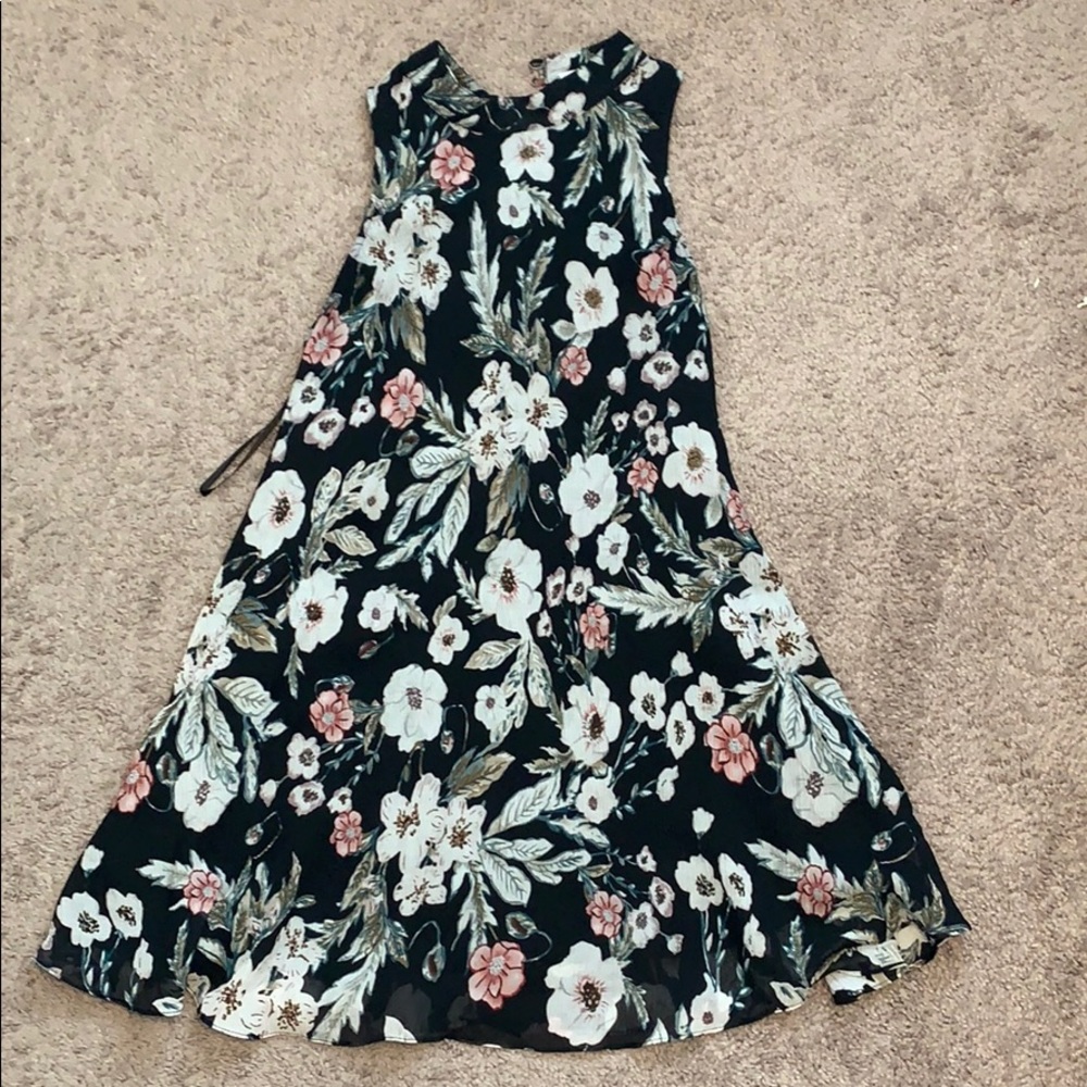 high neck dress